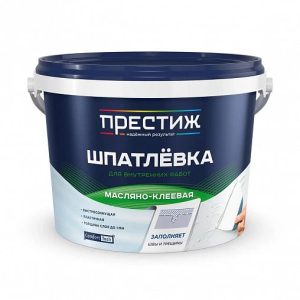 Шпатлевка Масленно-клеевая 3кг Престиж — изображение 1