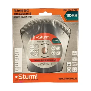 Диск пильный 185х20мм. 48Т Sturm 9020-185-20-48Т — изображение 4