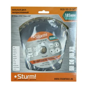 Диск пильный 185х20мм. 36Т Sturm 9020-185-20-36Т — изображение 3