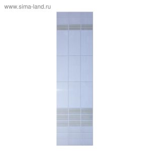 Панель ПВХ 0,25х2,7м. Белая орхидея (добор) Новита Light Стелла — изображение 3