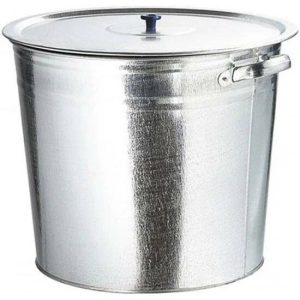 Бак оцинкованный 20л. с крышкой — изображение 1
