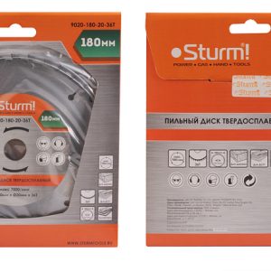 Диск пильный 180х20мм. 36Т Sturm 9020-180-20-36Т