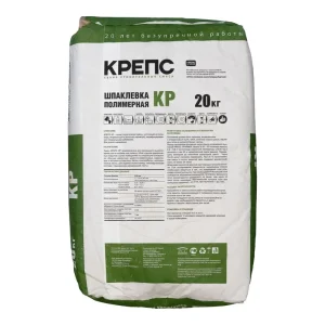 Шпатлевка Крепс (КР) 20кг. КР+полимерная финишная — изображение 2