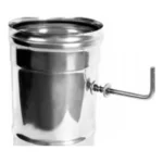 Шибер-задвижка нерж. 100 (439/0,5мм) AISI - главное фото