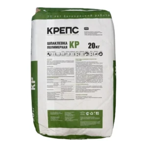 Шпатлевка Крепс (КР) 20кг. КР+полимерная финишная - фото 1