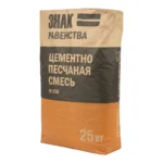 Смесь цементно-песчанная Знак Равенства М150 25 кг - главное фото