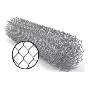 Сетка-рабица 50х50 1,5х10м. (1,6) оцинк. - главное фото