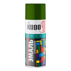Эмаль универ. 520мл. Зелёная листва KUDO-10082 — изображение 1