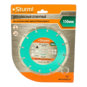 Диск алмаз. д/сухой резки 150мм Sturm 9020-04-150х22-С - фото 1