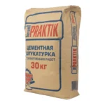 Штукатурка Praktik цементная для внут.работ, 30кг - главное фото