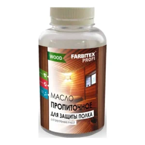 Масло д/защиты полка 0,25л. Farbitex Wood - главное фото