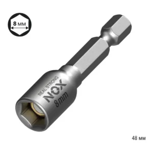 Насадка магнит д/гайки и саморез. 8х48мм NOX Setter 558020 - главное фото