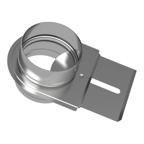 Шибер- задвижка d150 (439/1,0мм) AISI - фото 1