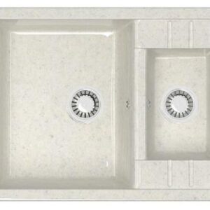 Мойка AGATA 210/G31 белая 755х500х218 мат.искуств.камень