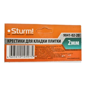 Крестики д/кладки плитки 2мм. Sturm 9041-02-20 - главное фото