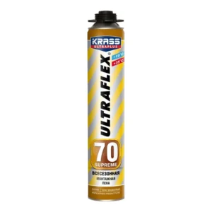 Пена монтаж.70 всесезон Ultraflex Krass 890мл. - главное фото