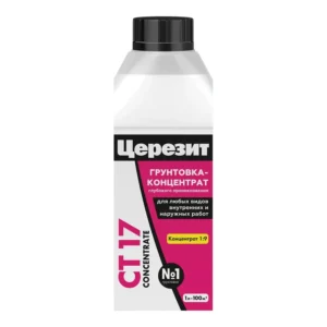Грунтовка Ceresit CТ17, 1л - фото 1