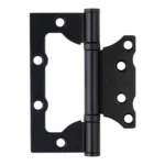 Петля б/врезки 100*75*2,5мм черный Sanberg - главное фото