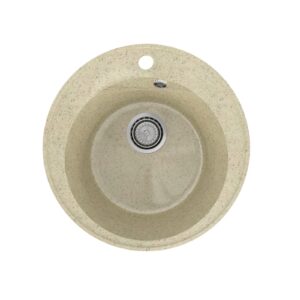 Мойка GR 475-002 слонов.кость мат.Soft-Touch с сиф.