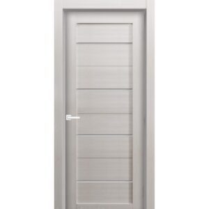 Дверь м/к 700 G-204 Дуб дымчатый Scandi FRANT(коробка, наличник)
