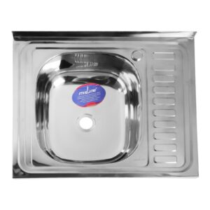Мойка врез. MIXLINE 1.1/2" 50х60 (0,4) прав