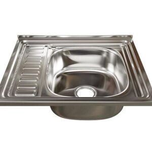 Мойка врез. MIXLINE 50х60 (0,6) прав. 3.1/2" с сифоном