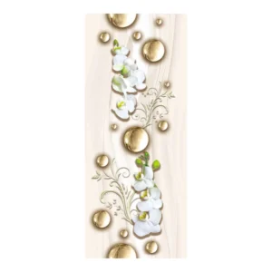 Панель ПВХ 517 Сфера и цветы беж. (0,25х2,7м) ОПТ Групп - фото 1