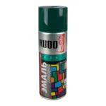 Эмаль алкидная 520мл темно-зеленый KUDO-1007 - фото 1