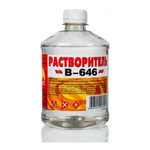 Растворитель 646 0,5л (Вершина) - фото 1