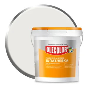 Масляно-клеевая шпатлевка OLECOLOR для внутренних работ, 3.5 кг - фото 1