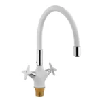 Смеситель д/кухни (белый) АК7850-8 AquaKratos - фото 1