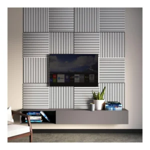 Панель Стеновая Акустическая Stella Comfort Standart Белый 600х600х9 - фото 3