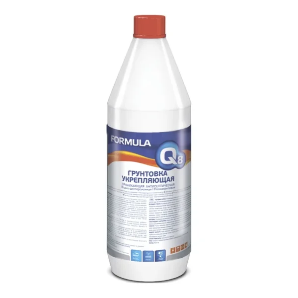 Грунтовка укрепляющая Formula Q8 б/цв. 0,8л. - фото 1