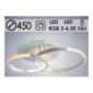 Люстра 7082/2 белый 60W+6W - фото 1