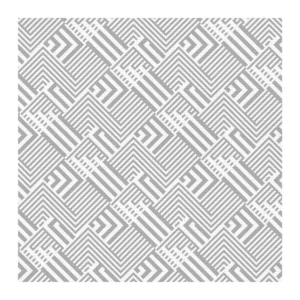 Коврик ПВХ 0,65м 7107 geometry grey - фото 2