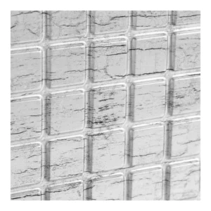 Панель Плитка Белый платан 955х480х0,3мм - фото 2