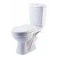 Унитаз-компакт Rosa Комфорт Белый с бачком и сиденьем - фото 1